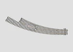 Marklin 59086 G1 Rh Curved Turnout R1394/1550(H1098). Fixed Price $283.69.