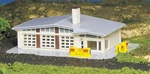 Bachmann #45904 Scale Gas Station Built Up New Original Box. Fixed Price $24.99.