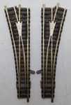 Fleischmann Right & Left Hand Manual Switch Pair Ex. Fixed Price $16.00.