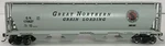 Bachmann Silver, Scale, Cylindrical Grain Hopper, Gn #170627, Great Northern. Fixed Price $23.40.