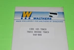 Walthers Ho Scale Shinohara 948-899 Code 83 Truss Bridge Track Nos. Fixed Price $29.95.