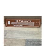 Shinohara Ho Scale 1:87 #6 Left Hand Turnout Switch Code 100 Silver. Fixed Price $19.99.
