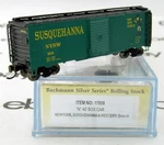 Scale 40' Box Car - New York, Susquehanna & Western #503 Bachmann #17058. Fixed Price $25.00.