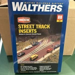 Walthers Cornerstone Ho Scale Kit 933-3140 Street Track Inserts 1:87 Nib. Fixed Price $17.99.