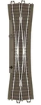 Trix 62720 Scale Ho Racer English Double Corner 12,1 - Length 9 5/16IN. Fixed Price $113.59.