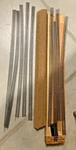 Atlas Ho Scale Code 100 Flextrack & Roadbed 9 Pieces Each. Fixed Price $59.95.