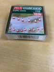 Peco #5008 Ho/oo Scale Traffic Cones (small & Large) - 20 Per Package. Fixed Price $9.95.