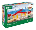 Brio 33388 Railway Crossing W/ Barriers, 2 Signs & Wooden Track 4 Pieces 3+ New. Fixed Price $22.99.