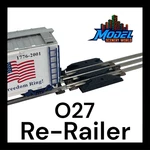Re-railer O27 Gauge For Lionel Similar 3 Tubular Track Rerailer 027. Fixed Price $17.99.