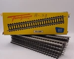 Vintage Fleischmann Ho Train Straight Road Bed Track Original Box Locomotive. Fixed Price $85.00.