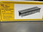 Micro- Engineering #75-502 Ho Scale Deck Grider Bridge 30' Open. Fixed Price $15.95.