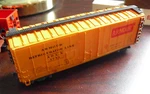Vintage Ho Scale Roco Armour Refrigerator Line Box Car. Fixed Price $13.00.
