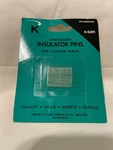 K-line 491 Insulator Pins For Gauge Track Of 12. Unopened Package.. Fixed Price $5.00.