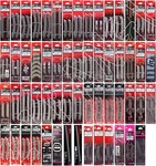 Z Scale Rokuhan Straight Curved Flex Turnouts Double Bumper X-tracks Structures. Fixed Price $15.99.