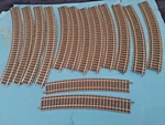 Fleischmann Profi Track 6120-6125 6138 Curves Ho X Railway Plastics. Fixed Price $33.65.