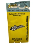 Ho Scale Atlas #843 Nickel Silver Bumpers (2- Pieces) Made In The Usa. Fixed Price $8.95.