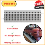 Lionel Fastrack 10 Straight Track, Electric (pack Of 4),PATENTED Design. Fixed Price $35.24.