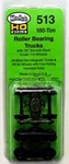 Ho Scale Kadee #513 A.s.f. 100-TON Roller Bearing Trucks W/36" Smooth Back Wheel. Fixed Price $12.89.
