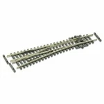 Peco Scale SL-E392F Electrofrog Small Radius Left Hand Turnout Code 55. Fixed Price $33.49.