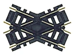 Atlas Ho Custom-line Crossing Code 100 45-DEGREE, 3IN 7.6CM, Black Ties 174. Fixed Price $18.98.
