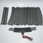 Lot 14 Atlas/bachman Train Tracks Snap Ho Scale Curved Straight 18R Pre Owned. Fixed Price $20.49.