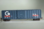10090 Scale Micro Trains 50' Ribbed Box Car Mec. Fixed Price $29.95.