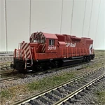 Cp GP38-2 Dc Ho Scale Diesel Locomotive #3018 Model Railroad Bachmann. Fixed Price $75.00.