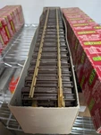 Lgb 1060 Scale 24 Inch Straight Train Track (12 Pieces) Open Box. Fixed Price $190.00.