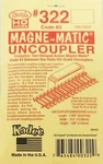 Ho Scale Kadee #322 Permanent Magnet Delayed Uncoupler For Code 83 Track (1 Pr). Fixed Price $9.99.