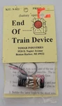 Tomar Industries N-822 Ho End Train Device With Red Lens. Fixed Price $15.00.