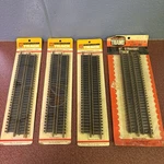 9" Straight Bachman 1511 Life-like 600 4 Tracks Pkgs New Old Stock. Fixed Price $49.99.