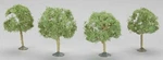 Bachmann 32113 Scene Scapes 1/4"-2 1/2" Oak Trees (set Of 4). Fixed Price $15.99.