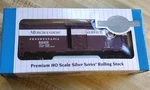 Ho Bachmann Silver 17014 Pennsylvania Merchandise Service 40 Boxcar Prr #92419. Fixed Price $15.00.