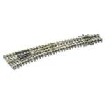 Peco SL-387 Scale New 2024 Left Hand Curved Insulfrog Turnout Code 80. Fixed Price $50.09.