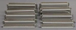Bachmann 44481 Ho Nickel Silver 9" Straight E-z Track Sections (59) Ex. Fixed Price $99.99.