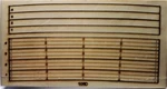 Mrgs Railroad Grade Crossing For Atlas 3-RAIL 108" Curved 6016 Sectional Track. Fixed Price $11.95.