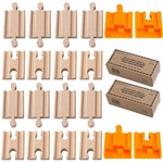 Orbrium Wooden Train 16X Adapters + 4 Connectors Thomas Tracks,. Fixed Price $27.28.