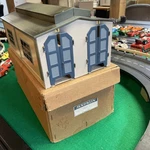 Marklin 7029 Two Track Engine Shed, Great Condition. Vintage 800. Fixed Price $125.00.
