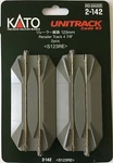 Kato Ho Scale Unitrack 123MM 7/8 Inch Road Crossing Rerailer (2PCS) 2-142. Fixed Price $10.01.
