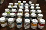Model Car World Enamel Factory And Custom Colors Scale Bottle Paint .5OZ. Fixed Price $5.50.