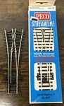 Peco Streamline Ho Scale #SL-E97 Small Radius Wye Code 100 Nickel Silver Nip!. Fixed Price $24.79.