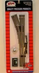 Atlas 0546 Ho Code 83 Nickel Silver 22" Left Hand Remote Switch Turnout. Fixed Price $35.95.