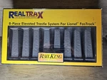 Mth 40-1134 Fastrack Elevated Trestle (set 8) With Box Missing Tops. Fixed Price $40.00.