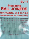 Peco Ho Code 100 & 124 New 2024 Insulated Rail Joiners Pieces SL-11. Fixed Price $22.31.