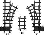 Lionel Ready-to-play 10-PIECE Inner Loop Black Plastic Track Pack. Fixed Price $29.12.