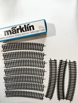 Marklin 2232 "k" 3/4 Curve Track Box Of (10) Brand New Original. Fixed Price $24.95.