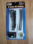 Atlas #2700 Scale Code 80 Left Hand Remote Switch Model Track - New Sealed Nip. Fixed Price $21.99.