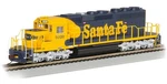 Bachmann 60913 Ho Scale Emd SD40-2 Diesel Santa Fe Atsf 5020 With Dcc. Fixed Price $179.99.