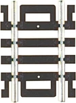 Atlas #825 Code 100 1.5" Straight Track 4 Pack New Free Shipping. Fixed Price $10.99.