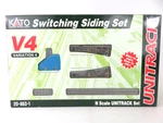 Kato 20-863-1 Scale V4 Unitrack Switching Siding Set Nib. Fixed Price $103.95.
